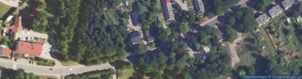 Zdjęcie satelitarne Główna ul.