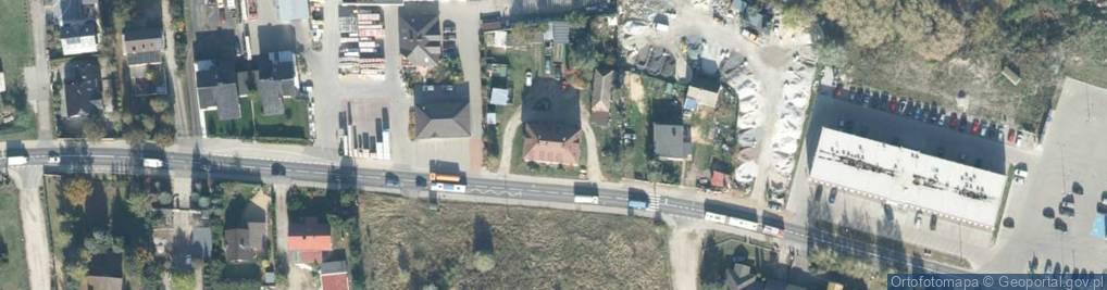 Zdjęcie satelitarne Główna ul.