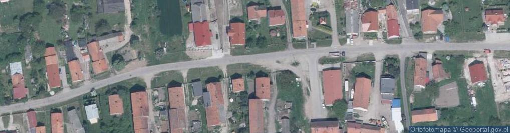 Zdjęcie satelitarne Główna ul.