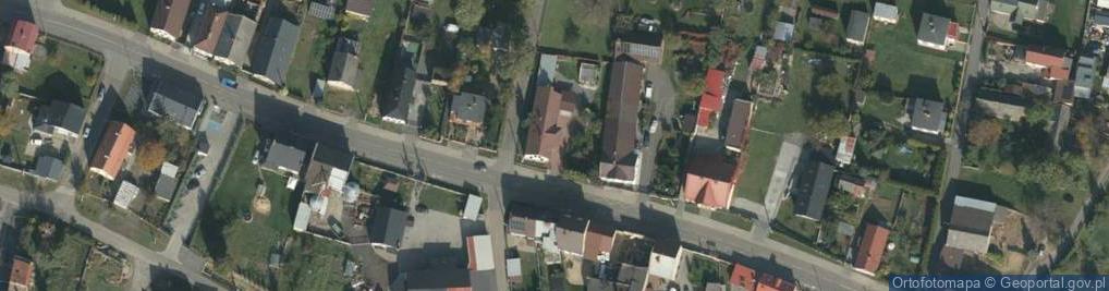 Zdjęcie satelitarne Główna ul.
