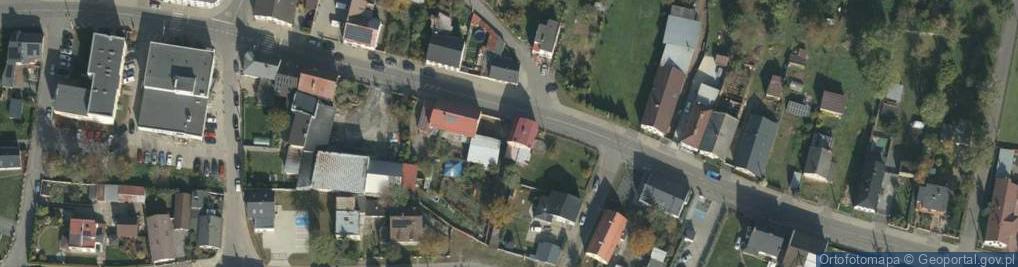 Zdjęcie satelitarne Główna ul.