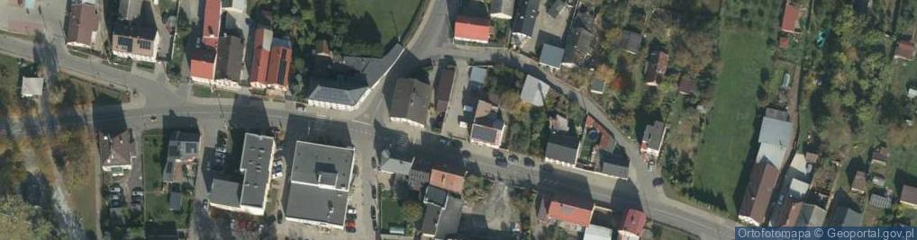 Zdjęcie satelitarne Główna ul.