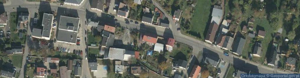 Zdjęcie satelitarne Główna ul.