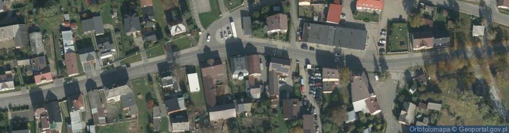 Zdjęcie satelitarne Główna ul.