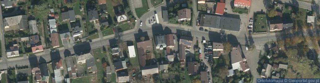 Zdjęcie satelitarne Główna ul.