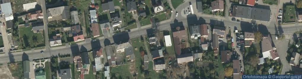 Zdjęcie satelitarne Główna ul.