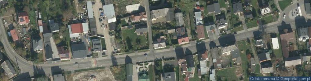 Zdjęcie satelitarne Główna ul.