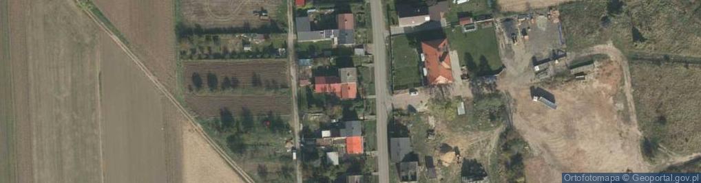 Zdjęcie satelitarne Główna ul.