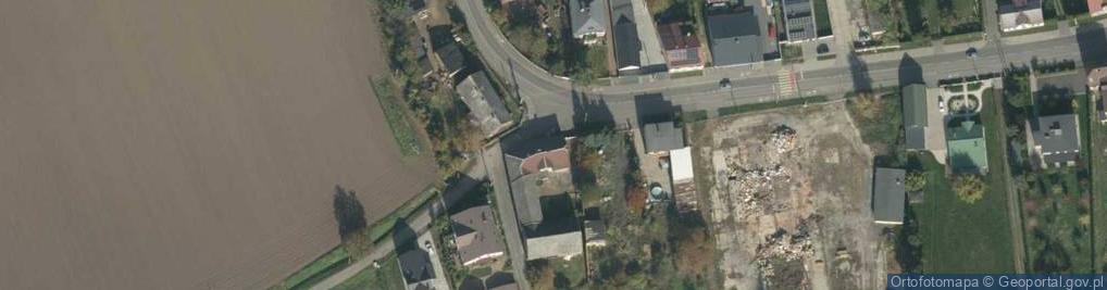 Zdjęcie satelitarne Główna ul.