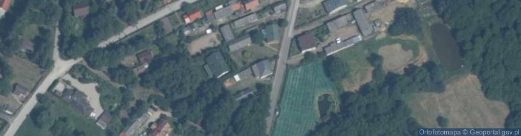 Zdjęcie satelitarne Główna ul.