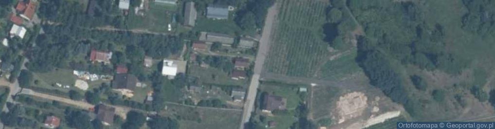 Zdjęcie satelitarne Główna ul.