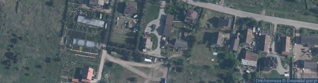 Zdjęcie satelitarne Główna ul.