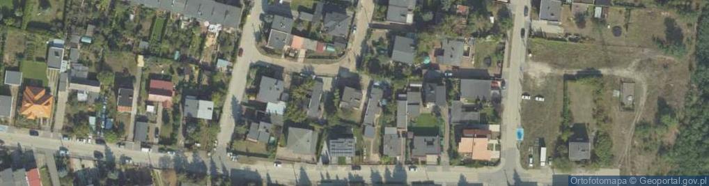 Zdjęcie satelitarne Glebowa ul.