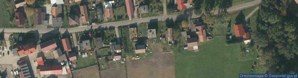 Zdjęcie satelitarne Główna ul.