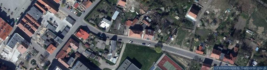 Zdjęcie satelitarne Głogowska ul.