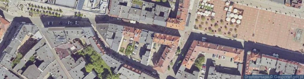 Zdjęcie satelitarne Gliwicka ul.