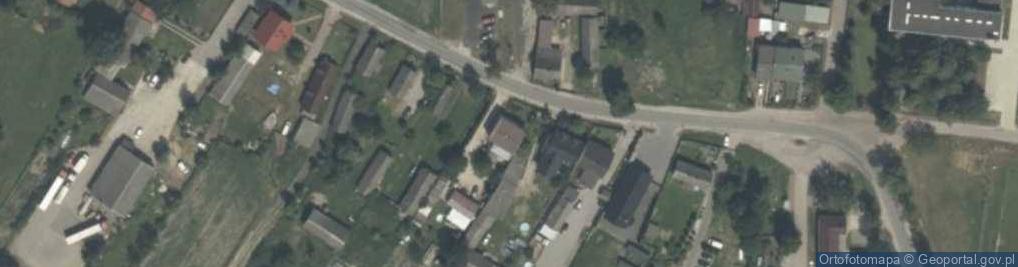 Zdjęcie satelitarne Główna ul.