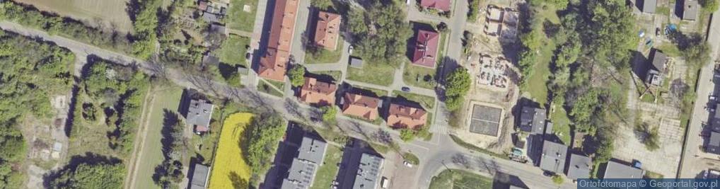 Zdjęcie satelitarne Główna ul.