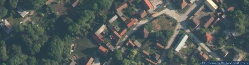 Zdjęcie satelitarne Gliniki ul.