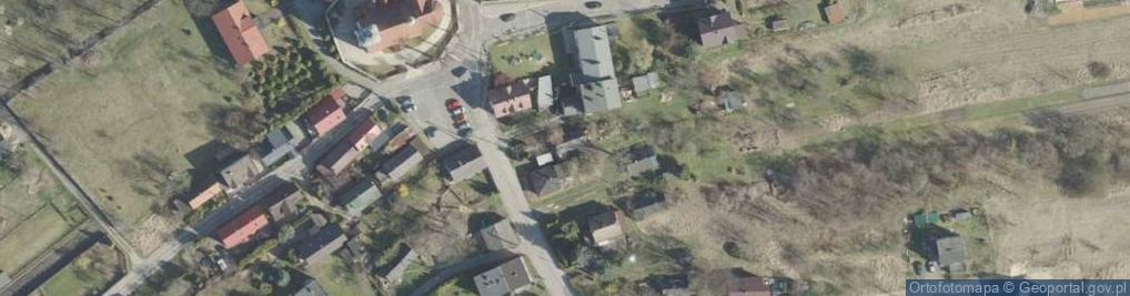 Zdjęcie satelitarne Główna ul.