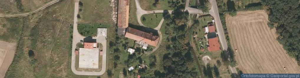 Zdjęcie satelitarne Główna ul.