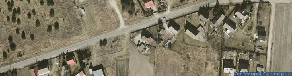 Zdjęcie satelitarne Główna ul.