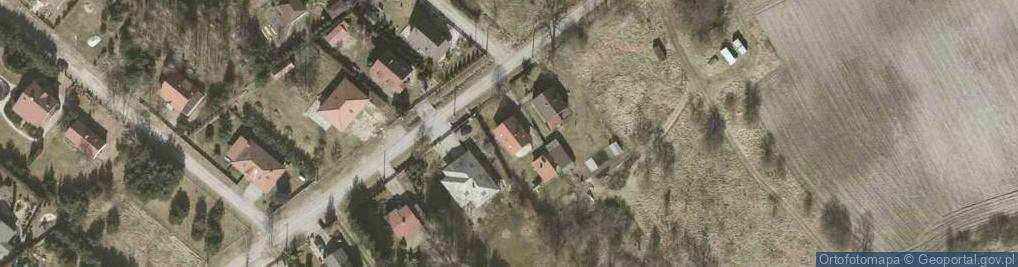 Zdjęcie satelitarne Główna ul.