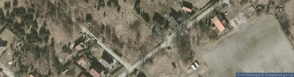 Zdjęcie satelitarne Główna ul.