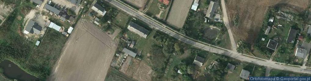 Zdjęcie satelitarne Główna ul.