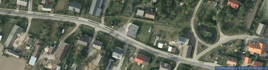 Zdjęcie satelitarne Główna ul.