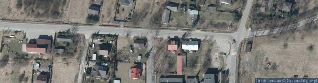Zdjęcie satelitarne Główna ul.