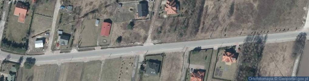 Zdjęcie satelitarne Główna ul.