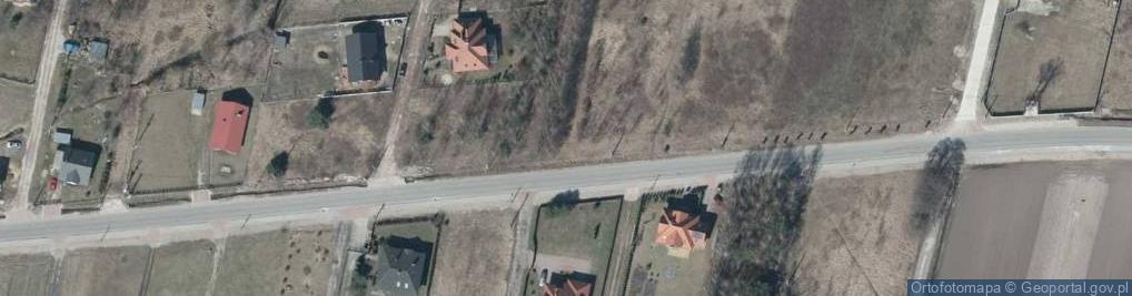 Zdjęcie satelitarne Główna ul.