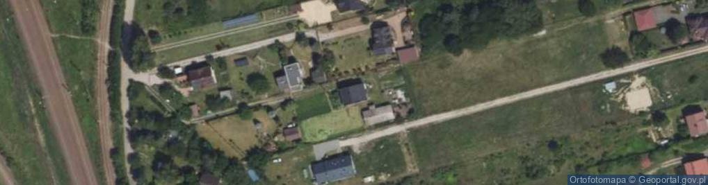 Zdjęcie satelitarne Główna ul.