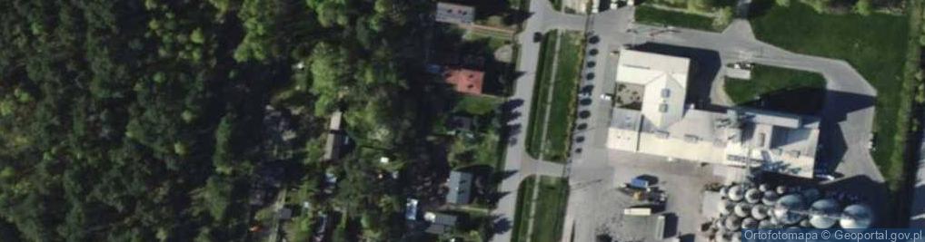 Zdjęcie satelitarne Główna ul.