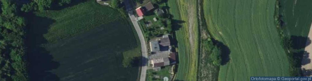 Zdjęcie satelitarne Główna ul.