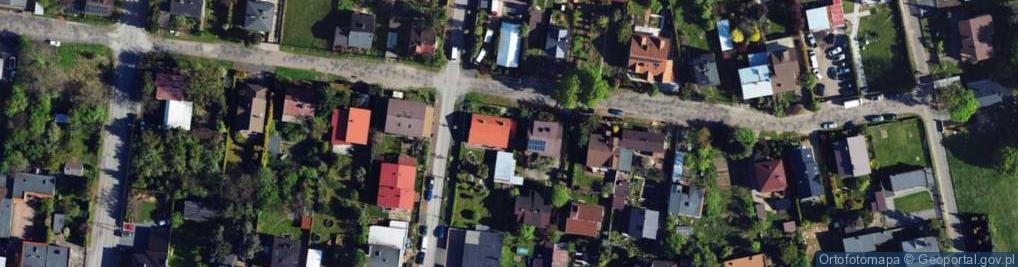 Zdjęcie satelitarne Gliwicka ul.