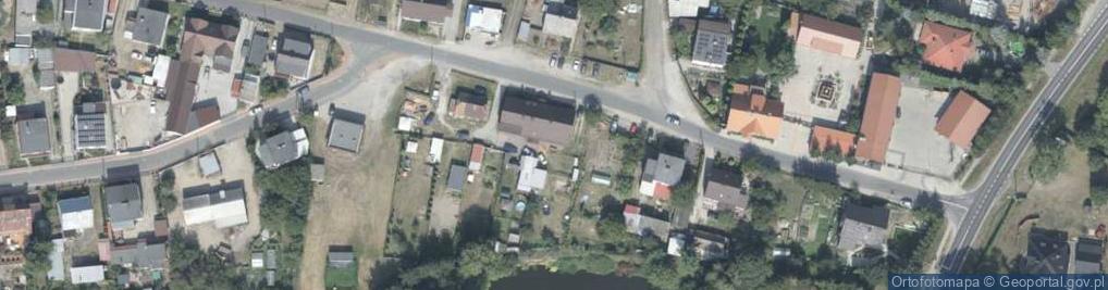 Zdjęcie satelitarne Główna ul.