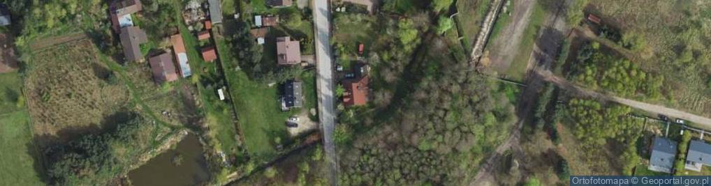 Zdjęcie satelitarne Główna ul.