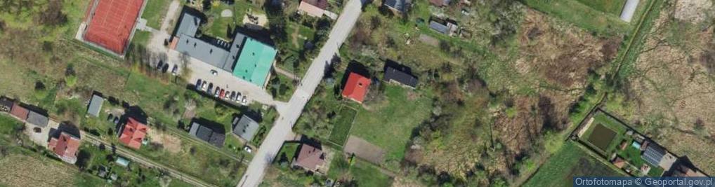 Zdjęcie satelitarne Główna ul.