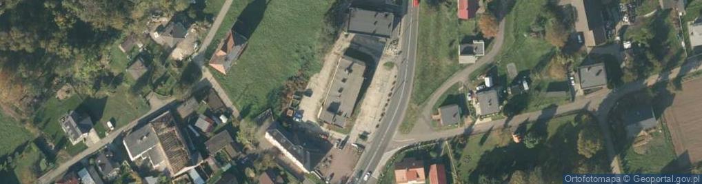 Zdjęcie satelitarne Główna ul.
