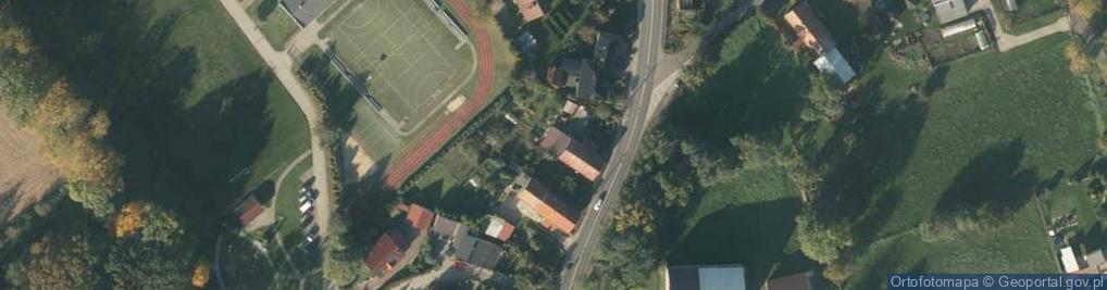 Zdjęcie satelitarne Główna ul.