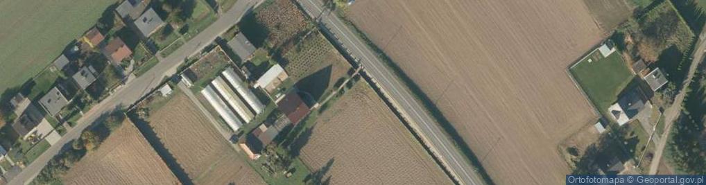 Zdjęcie satelitarne Główna ul.