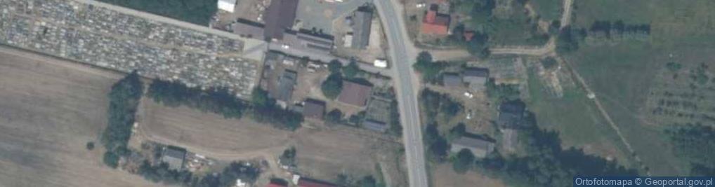 Zdjęcie satelitarne Główna ul.