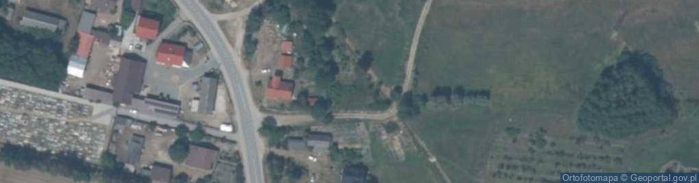 Zdjęcie satelitarne Główna ul.