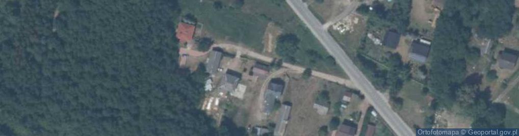 Zdjęcie satelitarne Główna ul.