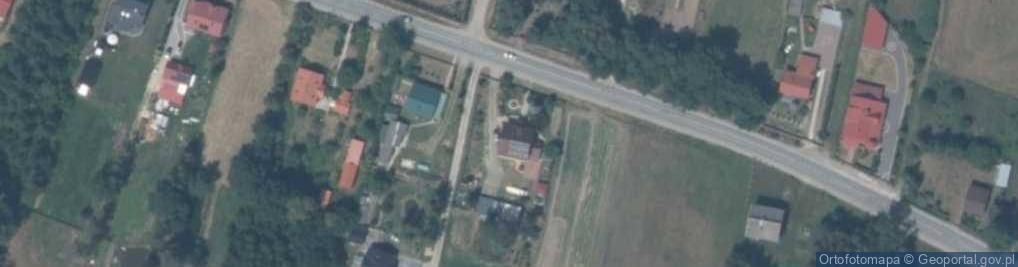 Zdjęcie satelitarne Główna ul.