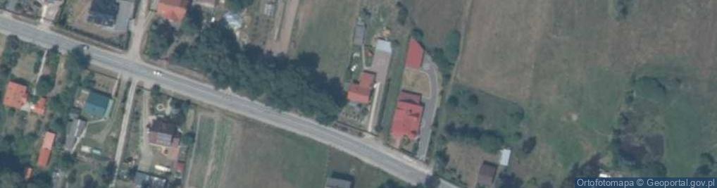 Zdjęcie satelitarne Główna ul.