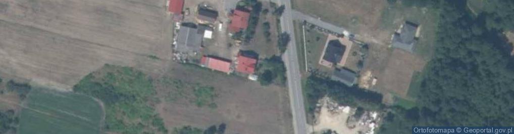 Zdjęcie satelitarne Główna ul.