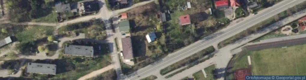 Zdjęcie satelitarne Główna ul.